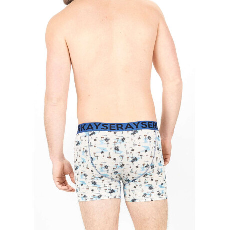 Boxer alg. largo Blanco