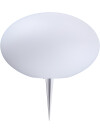 Lámpara solar HAVESANGER Ø25xH17cm blanco Lámpara solar HAVESANGER Ø25xH17cm blanco