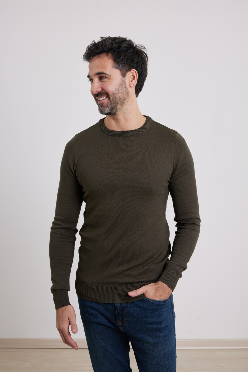 SWEATER - Verde Oscuro 