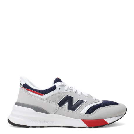 Championes de Hombre New Balance 997R Gris - Azul Marino - Blanco