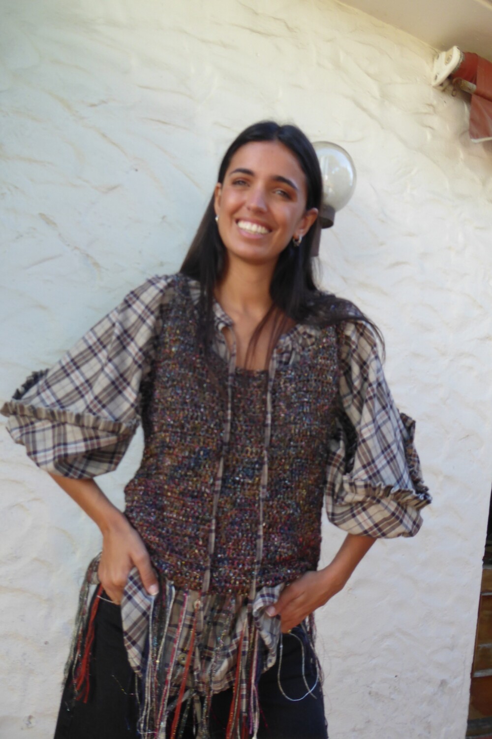 Lagoon Top vol2 Marrón / Azul