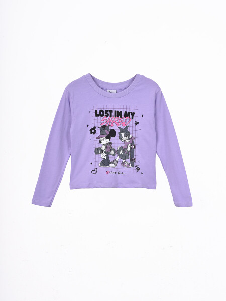 REMERA M&D SKATE LILA