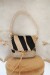 Cartera Lady Bag Zebra Beige