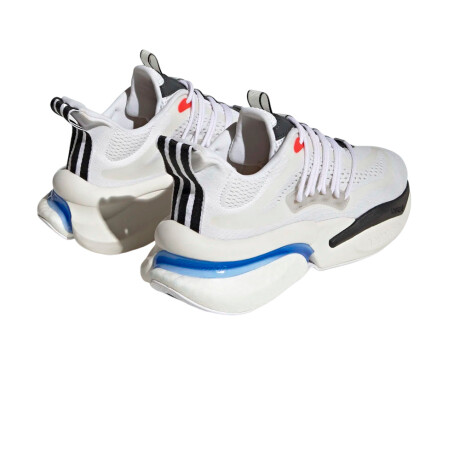Championes adidas Alphaboost V1 Sustainable Boost Lifestyle Cloud White / Blue Fusion / Bright Red