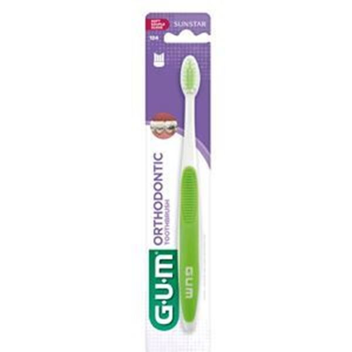 Gum cepillo suave para ortodoncia 