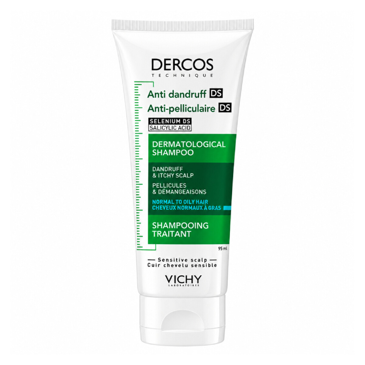 Shampoo Vichy Dercos Anticaspa para Cabello Graso 95ml 