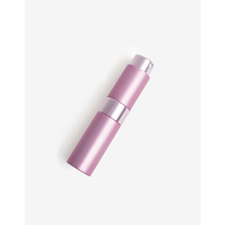 Perfumero Recargable De Cartera Rosa Metalizado