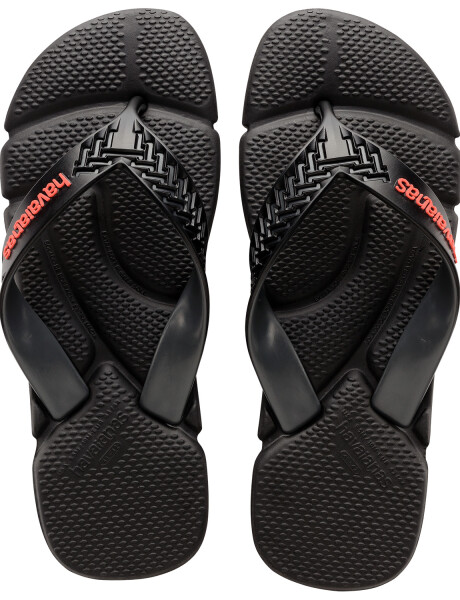 Chancletas ojotas Havaianas Power 2.0 originales Black - Talle 39/40