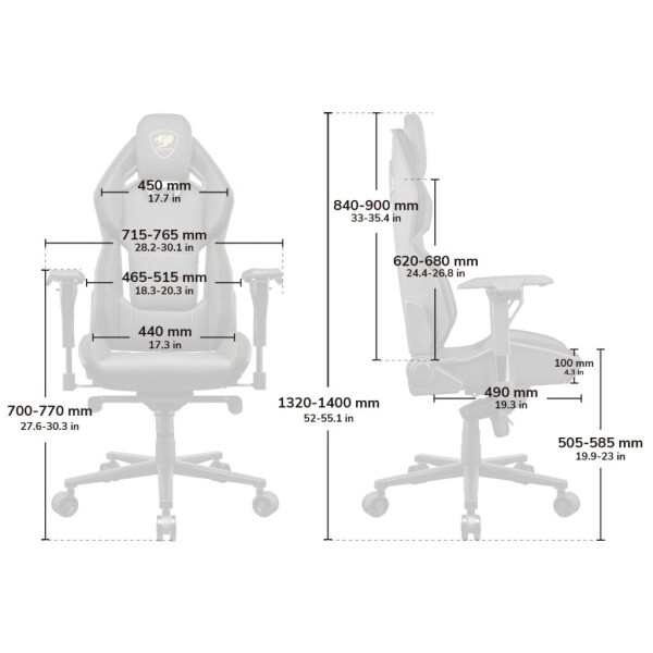 Silla Gamer Cougar Hotrod Royal Xl SILLA COUGAR HOTROD ROYAL XL