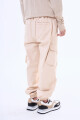 Pantalon de gabardina Rocha Beige