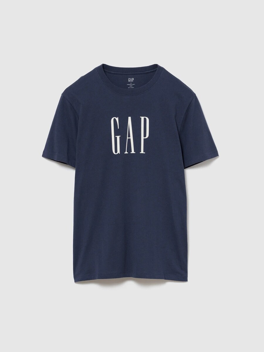 Remera Logo Gap Hombre - Vintage Navy 