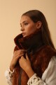 CHALECO EKO Fur Marron