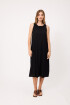 VESTIDO LARGO CRETTA POLANCO Negro