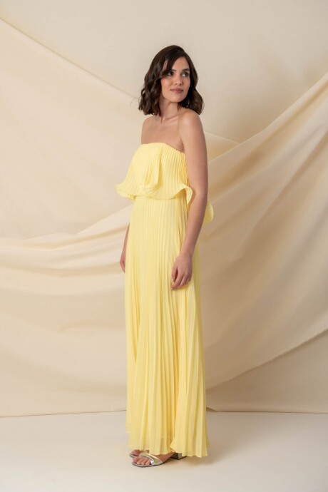 VESTIDO JEANNE Amarillo