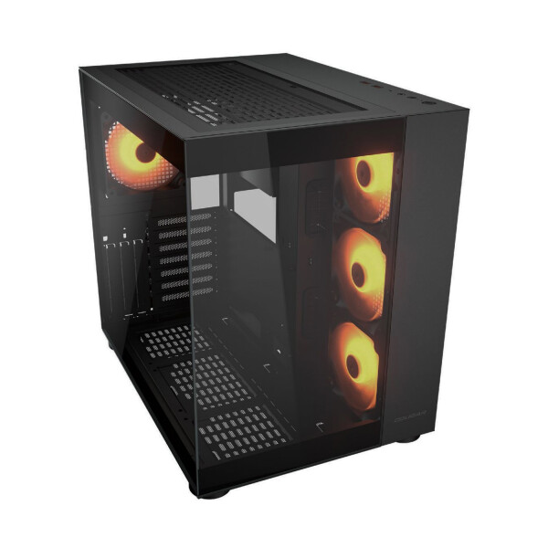 Gabinete Gamer Cougar Fv150 Rgb Fan X 4 Mid Tower GABINETE COUGAR FV150 RGB BLACK
