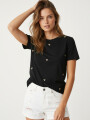 Remera Baldere Negro