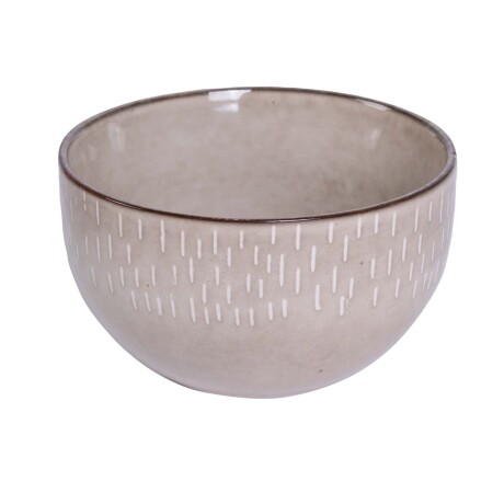 BOWL 12CM PINTS NATURAL/BEIGE CERÁMICA TJL-24ST0902069