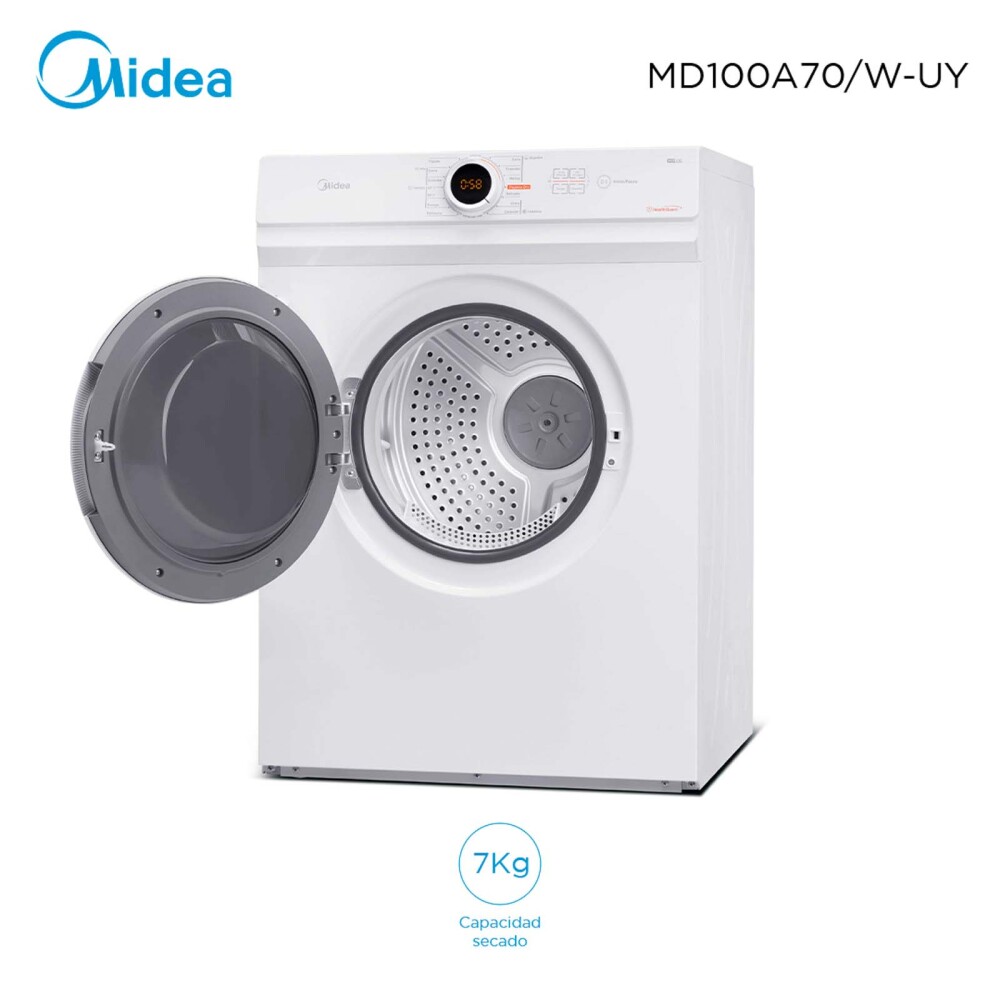 SECARROPAS MIDEA 7-KG BLANCO MD100A70/W 7 KG