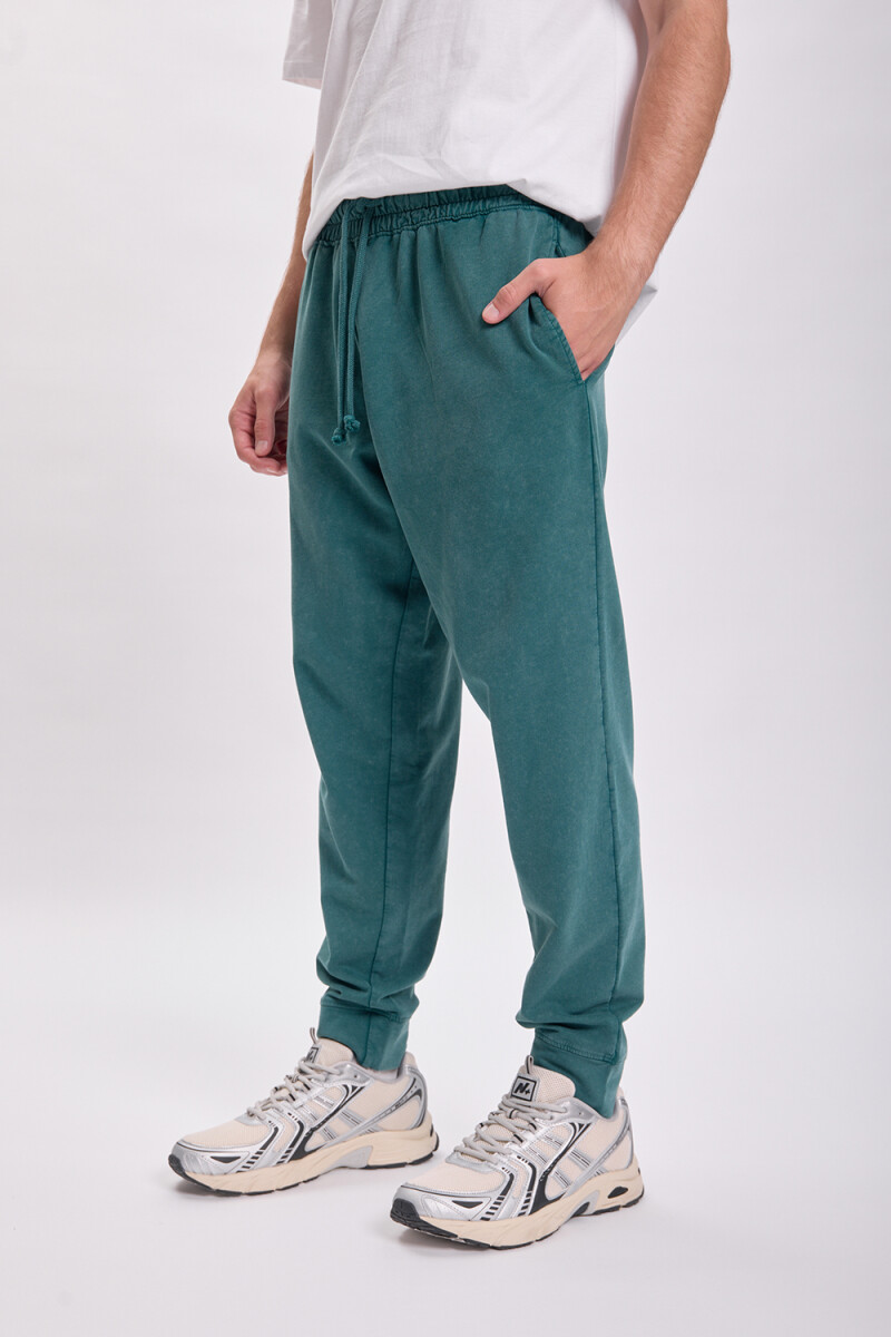 Pantalón Verde Petróleo