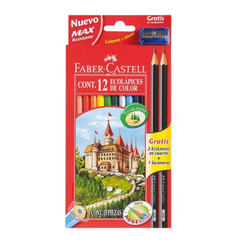 Lapiz Color Faber Castell x12 Zz