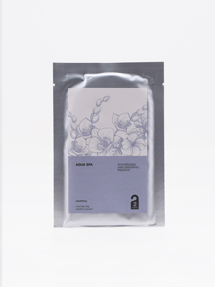 PERCHA C/AROMA X2 AQUA SPA - MULTICOLOR 