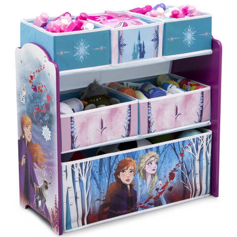 Organizador infantil Frozen de 6 contenedores Delta Children Organizador infantil Frozen de 6 contenedores Delta Children