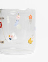 Artículos cocina Taza De Vidrio "lucky Cats" - Combinacion Multicolor