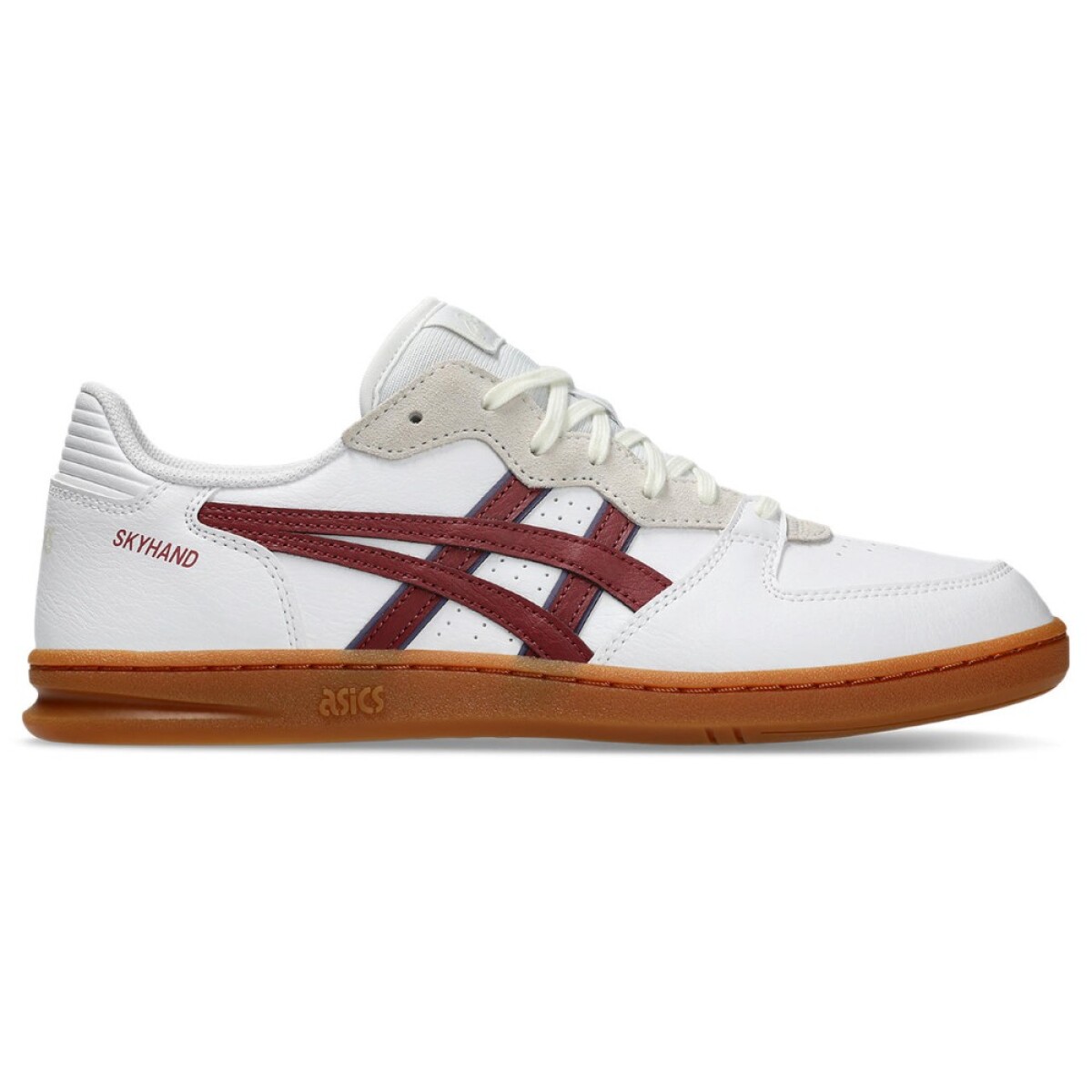 Zapatillas ASICS Skyhand OG Mujer - White/brisket Red 