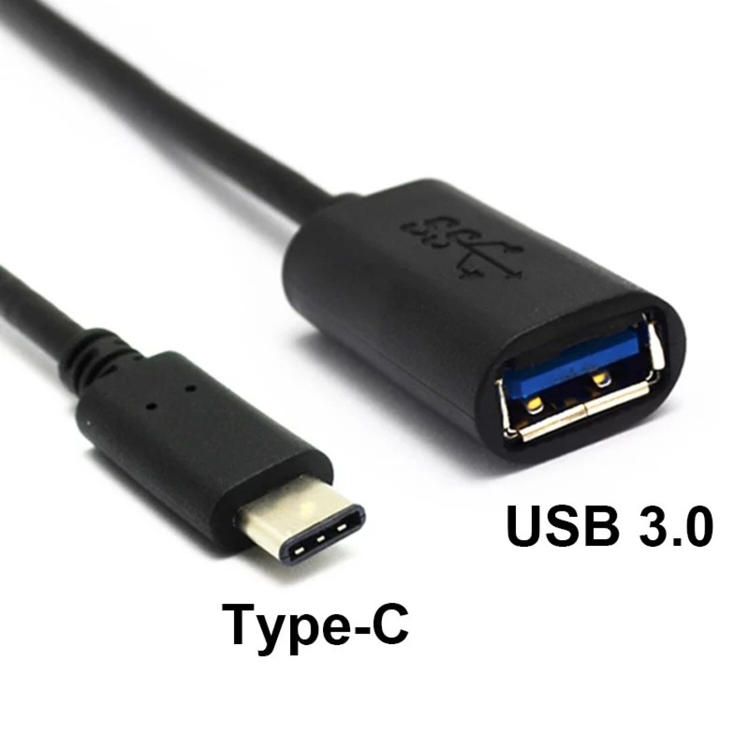 Adaptador Cable Usb Tipo C A Usb Otg 3.0 Velocidad Rápida — Una Ganga