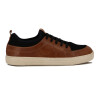 Br Sport Calzado Casual Acordonado Negro-camel