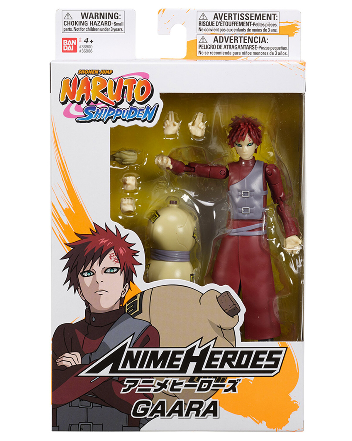 Anime Heroes figura de acción oficial de Naruto Shippuden de