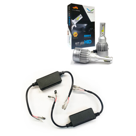 LAMPARA COMBO KIT BALASTRO CANBUS + LEDC6.H1 LAMPARA COMBO KIT BALASTRO CANBUS + LEDC6.H1