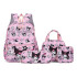 Set de mochila y carteritas 6 diseños Set De Mochila Y Carteritas 6 Diseños