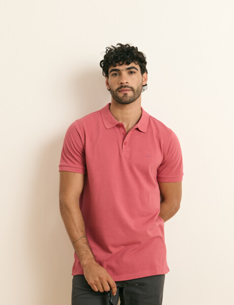 520752 REMERA HARRINGTON LABEL Coral