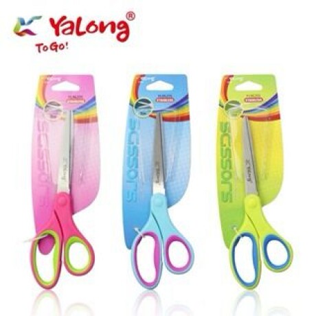 TIJERA ESCOLAR 20CM COLORES SURTIDOS 001