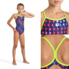 Malla De Entrenamiento Para Niña Arena Girl's Carnival Print Swimsuit Multicolor