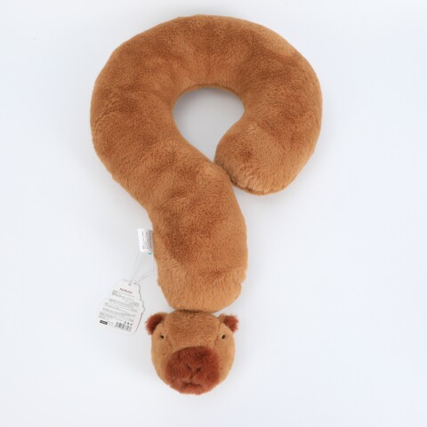 ALMOHADA PARA EL CUELLO CON FORMA DE SIGNO DE INTERROGACIÓN (CARPINCHO ADORABLE) ALMOHADA PARA EL CUELLO CON FORMA DE SIGNO DE INTERROGACIÓN (CARPINCHO ADORABLE)