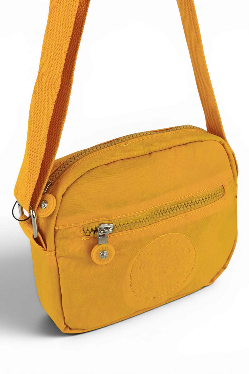 Morral compacto esencial Amarillo