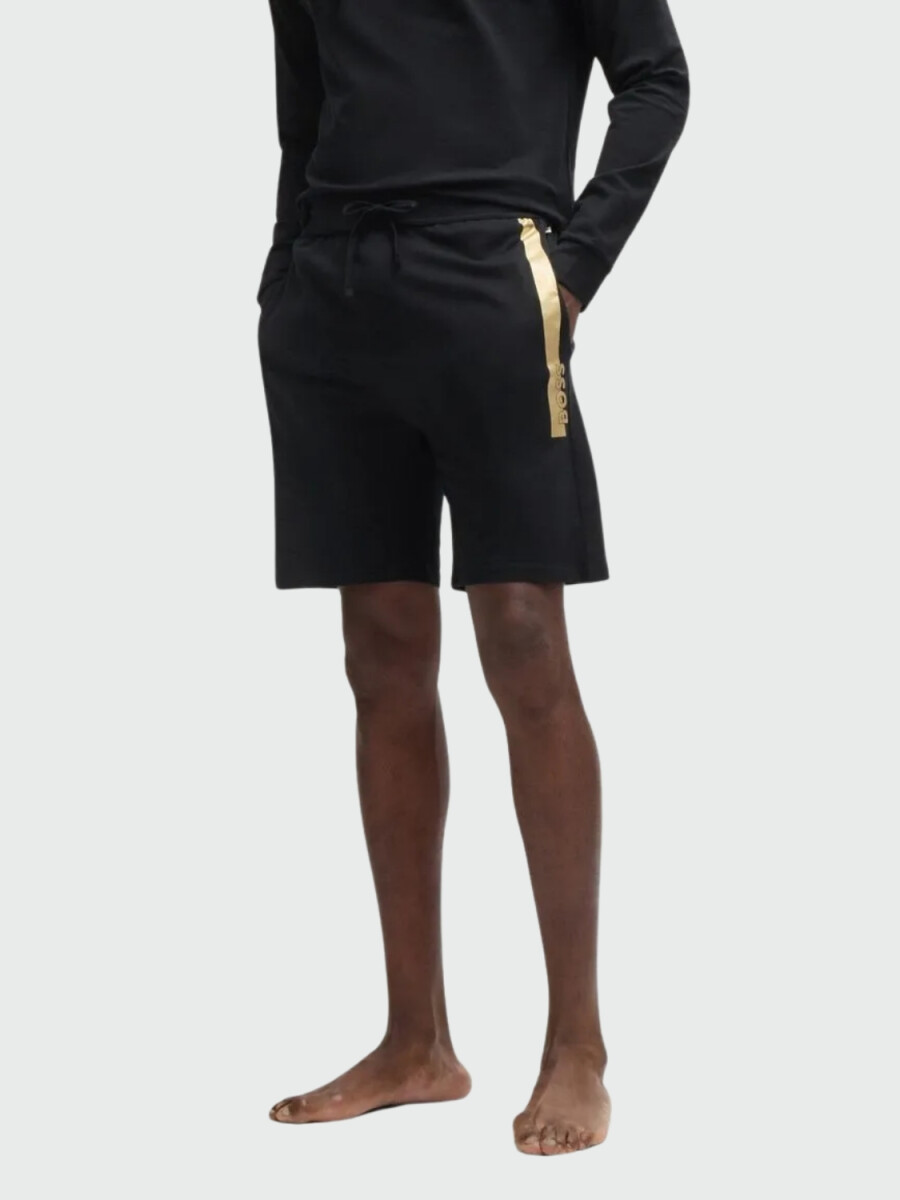BOSS Shorts de Felpa con Logotipo Metálico 