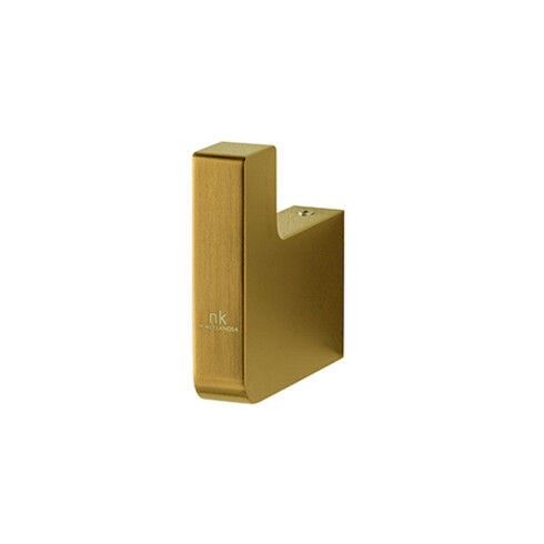 GRIFERIA SOPORTE COLGADOR DORADO MATE LINEA PREMIUM DORADO-BRUSHED GOLD