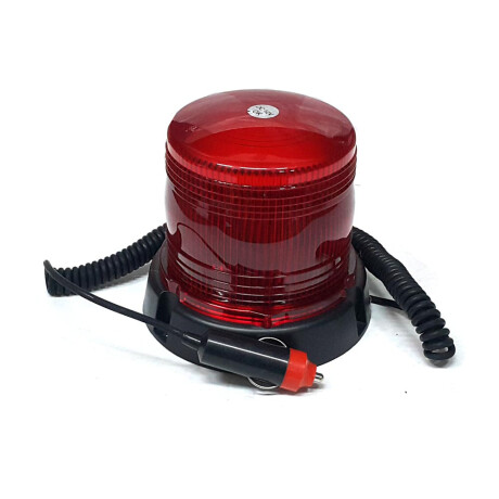 SEÑALIZACION - BALIZA MULTI FLASHER 12V ROJA - SEÑALIZACION - BALIZA MULTI FLASHER 12V ROJA -