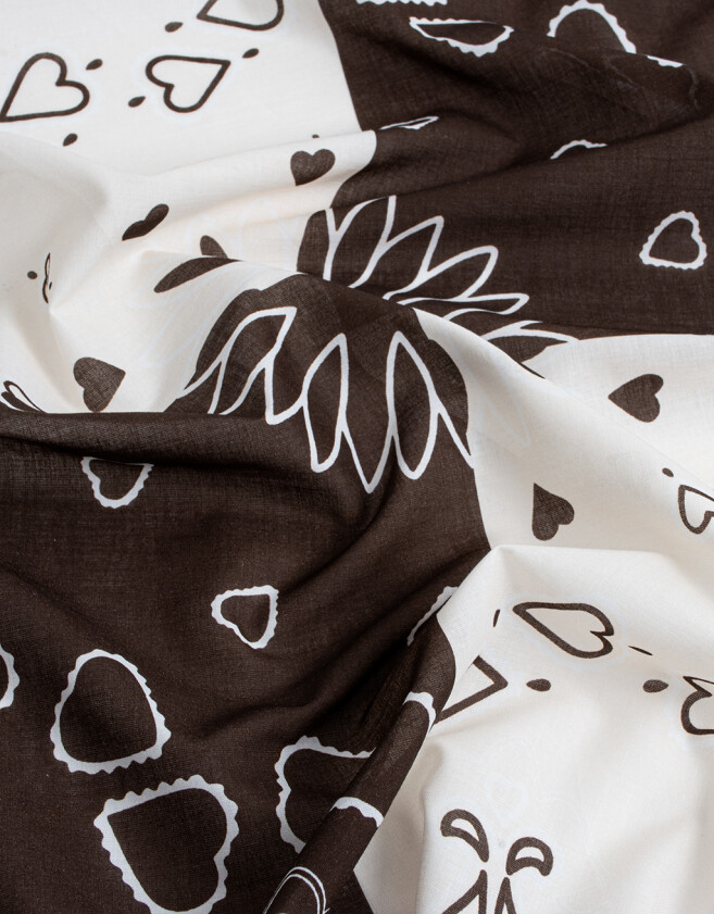 Vinchas Textiles Pañuelo Vincha Textil - Combinacion Bicolor