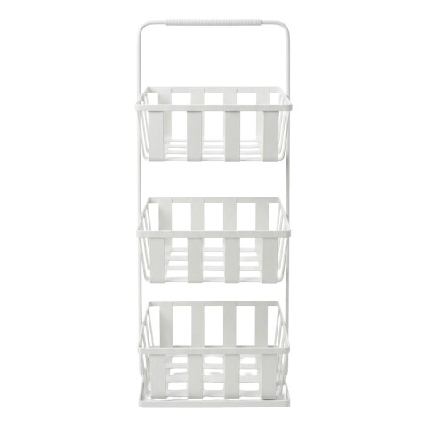 ESTANTE ORGANIZADOR METAL BLANCO 3 NIV Unica