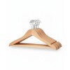 SET DE PERCHAS DE MADERA PEQ 6PZAS Unica