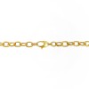 Cadena oro Rolo Oval-Oro bajo -Sin Piedra-CD8023 sinpiedra