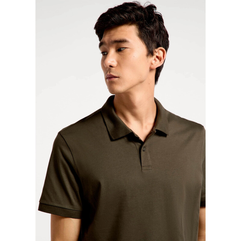 CAMISA POLO MM MASC CINZA ESCURO