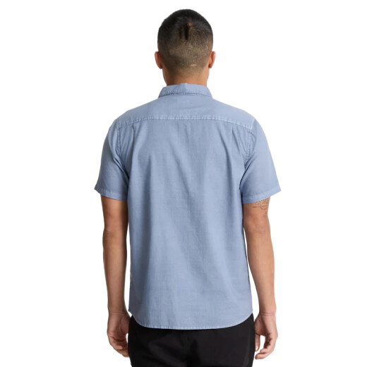 Camisa Roark Made To Fade - Celeste Camisa Roark Made To Fade - Celeste