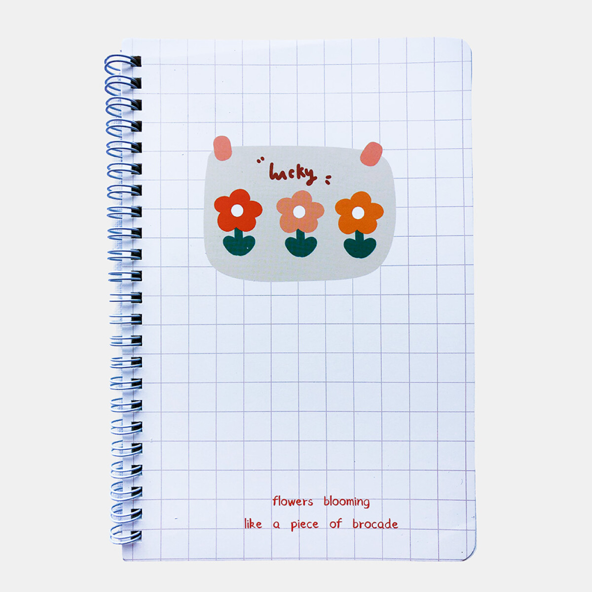 Libreta A5 Estampada - Diseño Blanco 01 