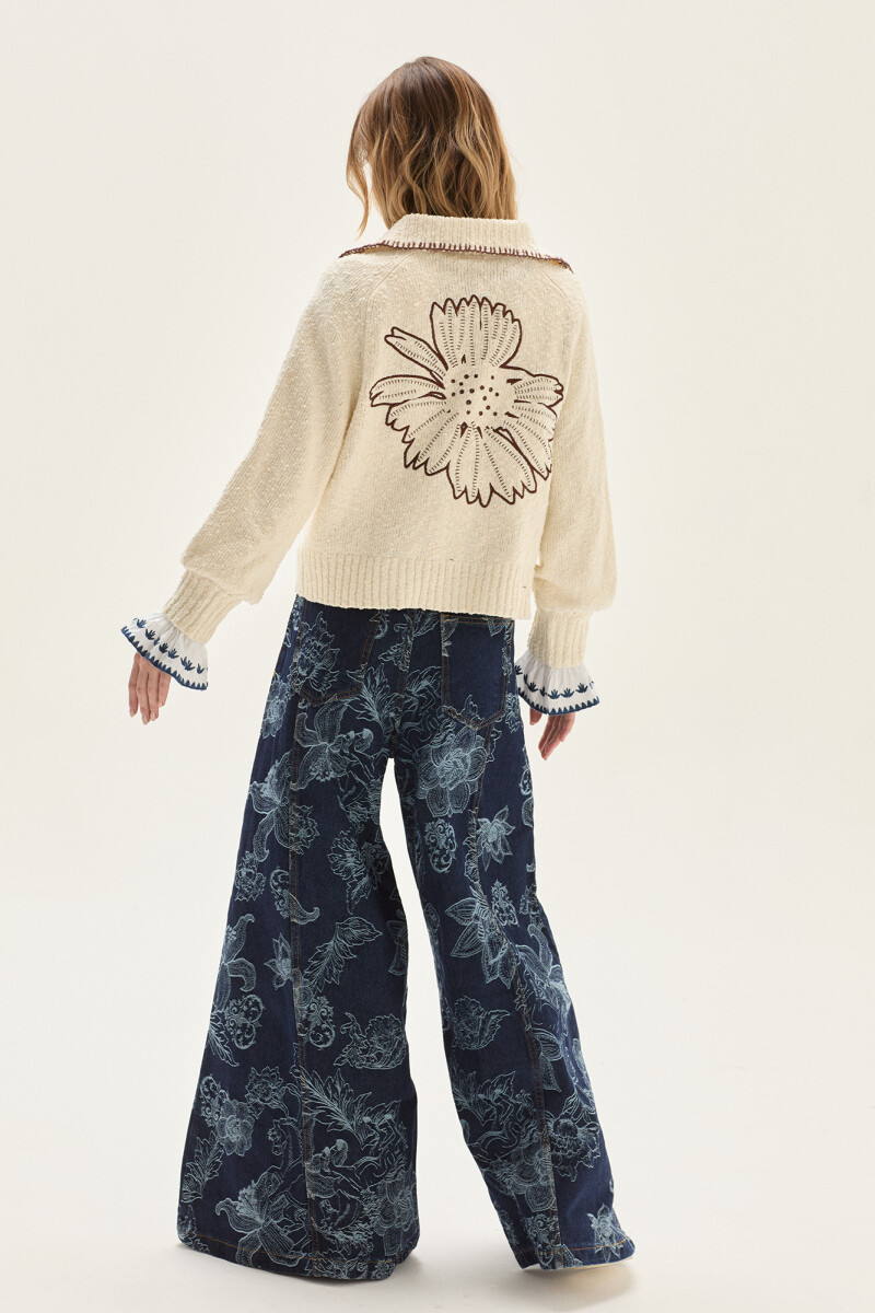 Cardigan Eco - Crudo 