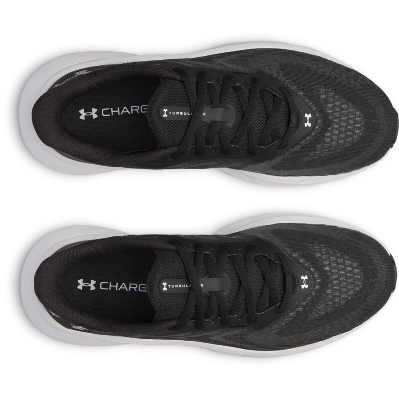 UA W Turbulence 3-WHT BLK-001